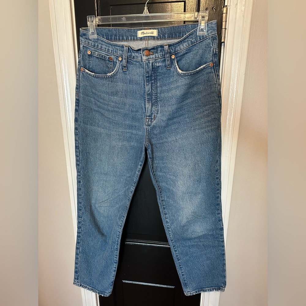 Madewell Classic Straight Jean (size 30)